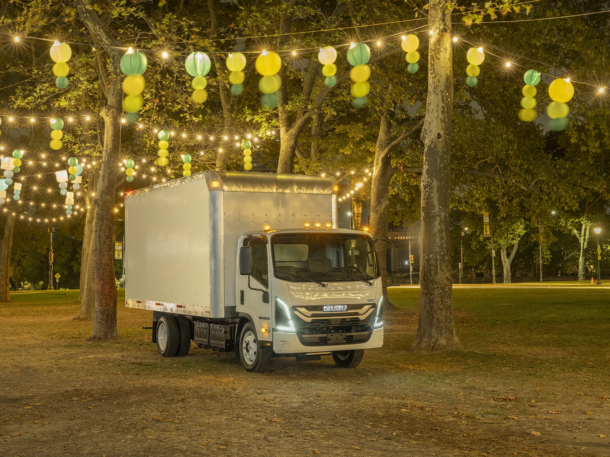 Isuzu N-Series EV Trucks Gallery